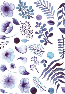 Blumen - Illustration von Blumen und Blüten
